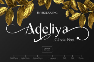 Adeliya: A Classy Serif Font for Editorial Design
