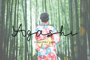 Agashi: The Perfect Script Font for Creative Makers