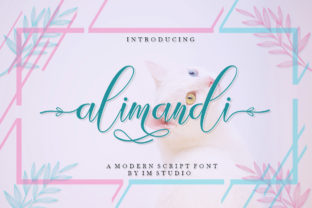 Alimandi: A Charming Handwritten Font for Creative Branding