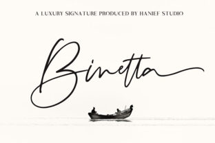 Binetta Signature: A Modern Font for Authentic Branding