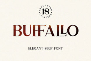 Buffallo: A Stylish Serif Font for Editorial Design
