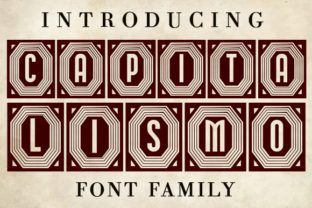 Capitalismo: A Versatile Decorative Font for Creative Campaigns