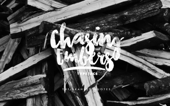 Chasing Embers: Elevate Your Campaign with a Stunning Script Font