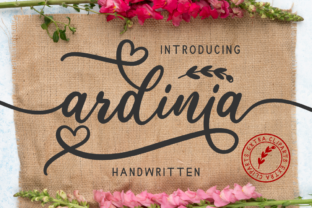 Discover Ardinia: A Modern and Elegant Handwritten Font