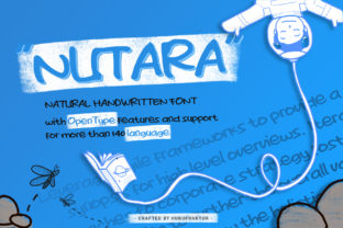 Discover Nutara: A Sweet and Cool Handwritten Font