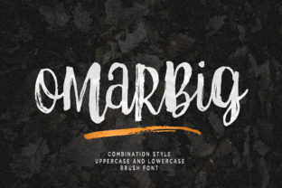 Discover Omarbig: A Natural and Organic Script Font
