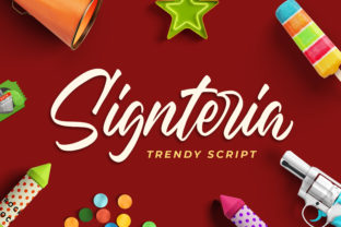 Discover Signteria: A Cool and Fun Script Font