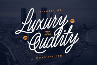 Discover the Elegance of Luxury Quality Font