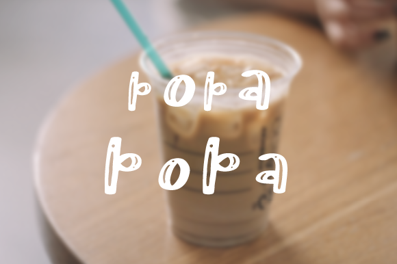 Discover the Modern Charm of Boba Boba Font