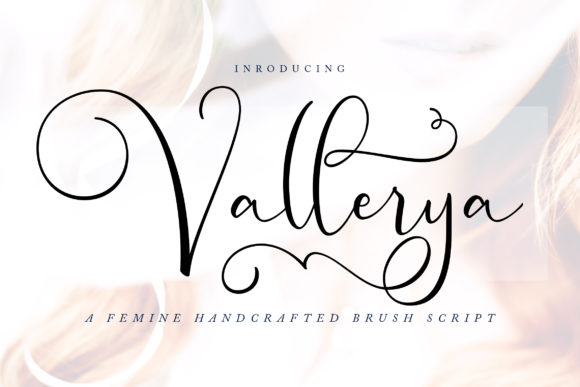 Discover the Playful Elegance of Vallerya Font