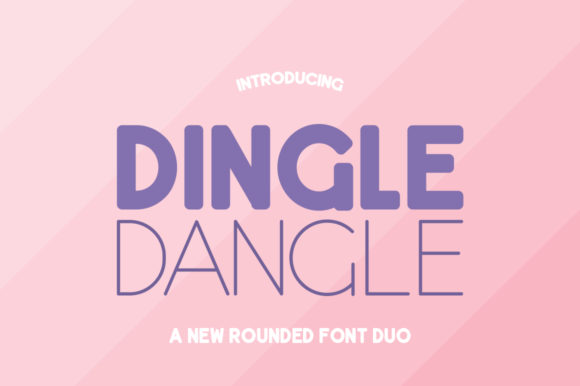 Discover the Versatile Dingle Dangle Duo Font