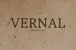 Discover Vernal: A Serif Font for Elegant Branding