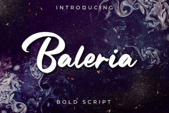 Enhance Your Brand with Baleria: A Charming Handwritten Font