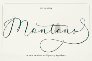 Enhance Your Campaigns with Montens, the Modern Script Font