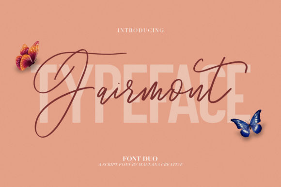 Explore Fairmont Duo: A Handwritten Font for Authentic Branding