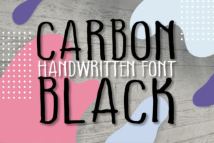 Exploring Carbon Black: A Unique Script Handwritten Font
