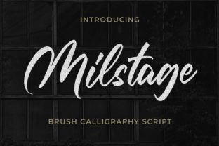 Exploring Milstage: A Versatile Script Handwritten Font