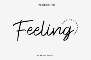 Feeling Signature: A Modern Handwritten Font