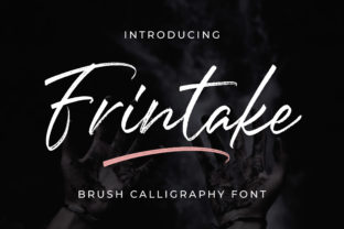 Frintake: A Versatile Script Handwritten Font for Creative Branding