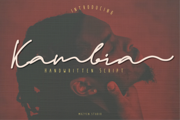 Kambia: A Charming Script Handwritten Font for Crafters