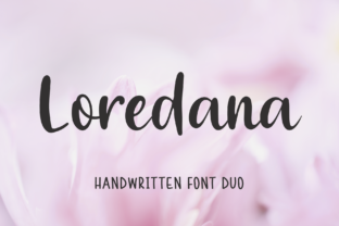 Loredana: Elevate Your Editorial Design with a Lovely Handwritten Font