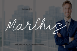 Marthis: A Charming Handwritten Font for Modern Branding