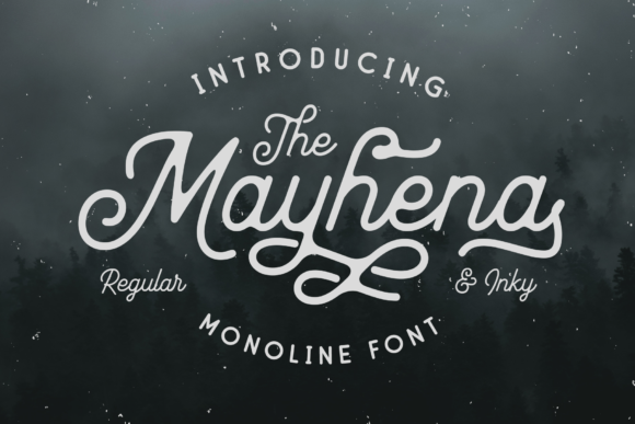Mayhena: Elevate Your Campaigns with a Vintage Script Handwritten Font