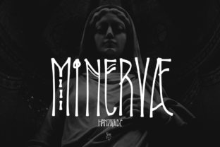 Minervae: A Sweet and Strong Handwritten Font for Crafters