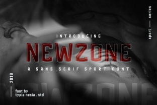 Newzone: A Sweet and Strong Handwritten Font for Crafters
