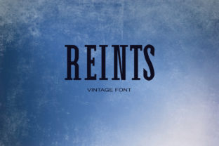 Reints: A Stunning Serif Font for Elegant Handmade Creations