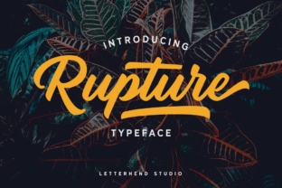 Rupture Duo: A Bold and Modern Font for Creative Makers