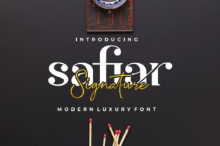 Safiar: The Bold Script Font for Creative Crafters