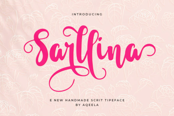 Sarllina: A Bold and Unforgettable Script Handwritten Font